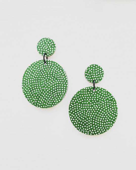 Reversible Large Disc Earrings
