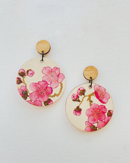 Reversible Large Disc Earrings