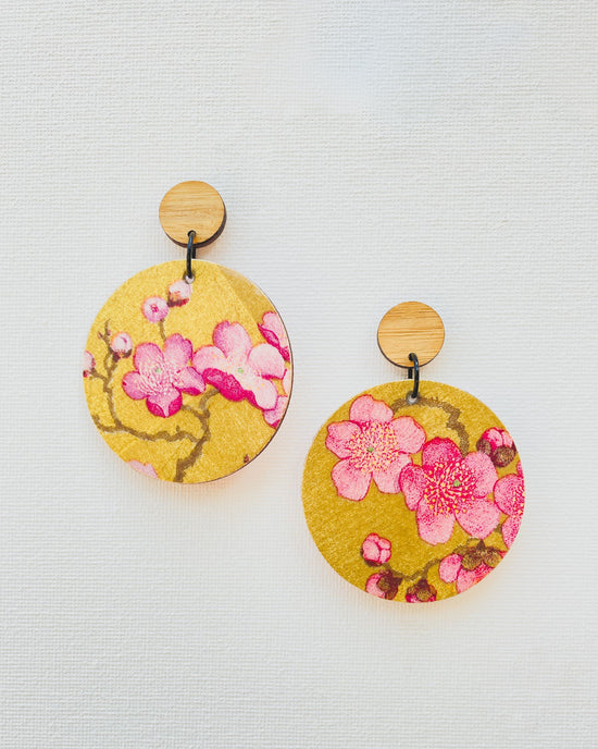 Reversible Large Disc Earrings