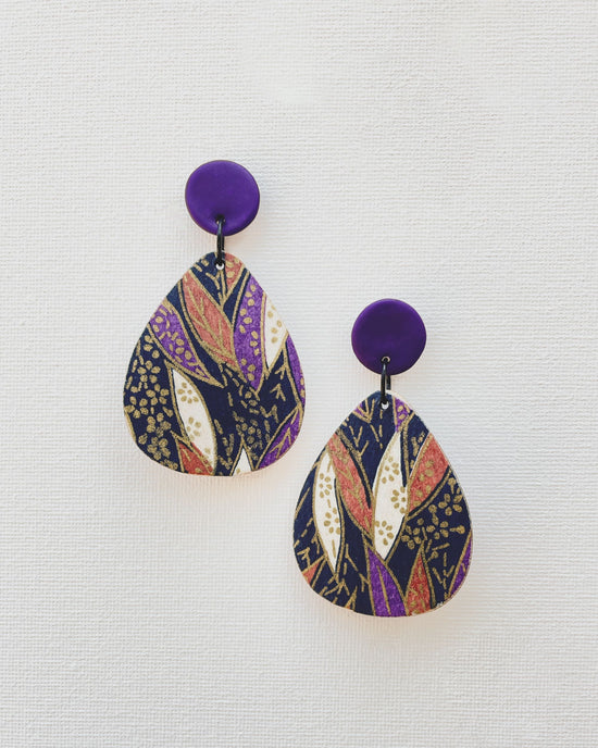 Reversible Teardrop Earrings