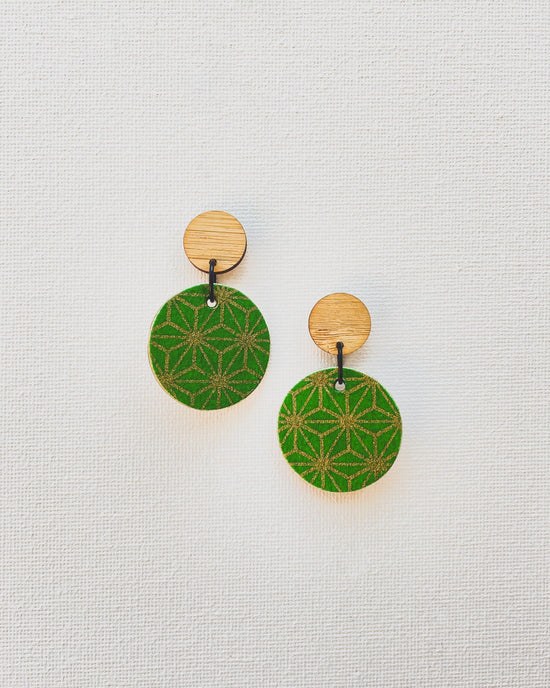 Reversible Medium Disc Earrings