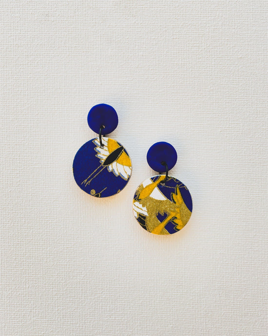 Medium Disc Earrings
