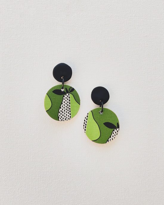 Reversible Medium Disc Earrings