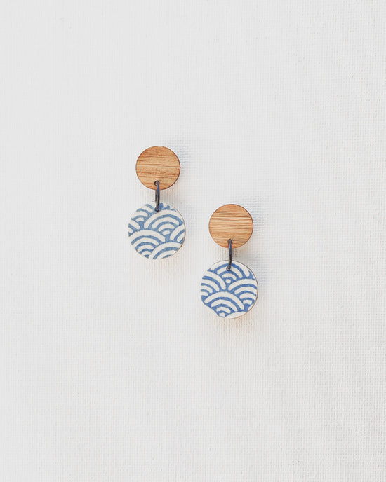 Small Disc Earrings
