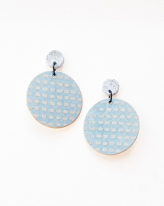 Reversible Large Disc Earrings