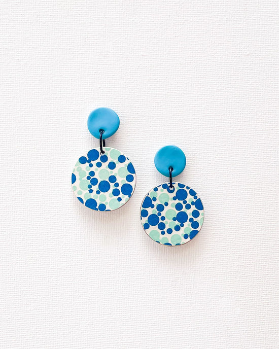 Reversible Medium Disc Earrings