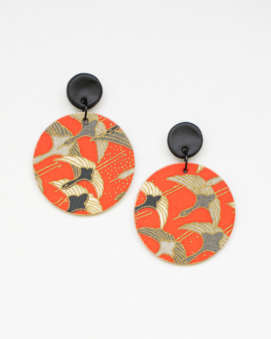 Reversible Large Disc Earrings