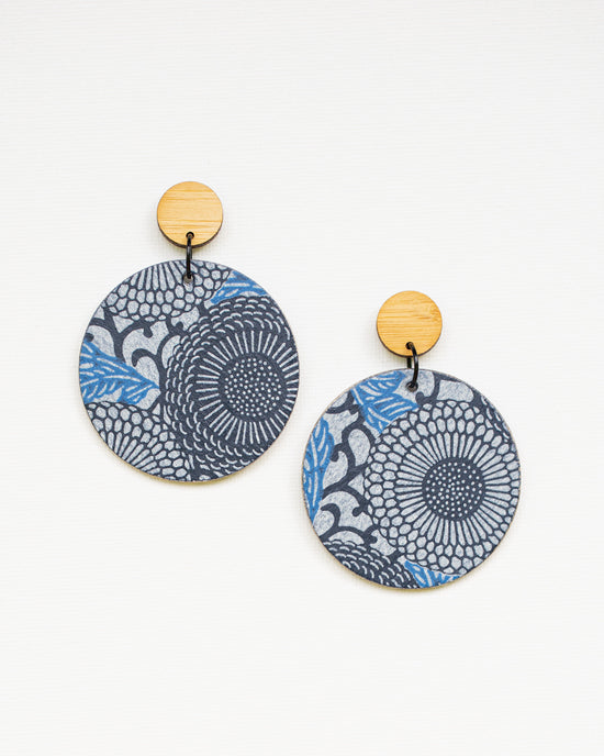Reversible Large Disc Earrings