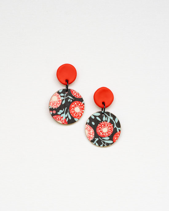 Reversible Medium Disc Earrings