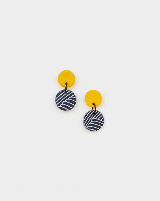 Small Disc Earrings