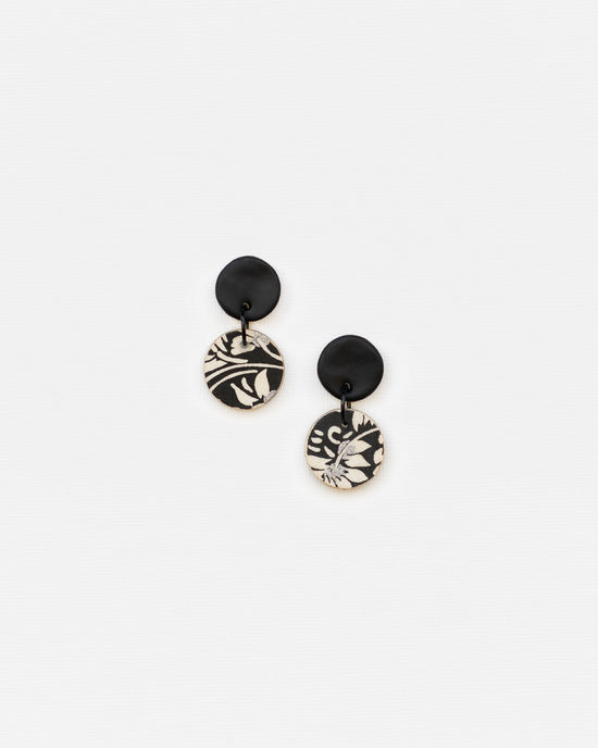 Small Disc Earrings
