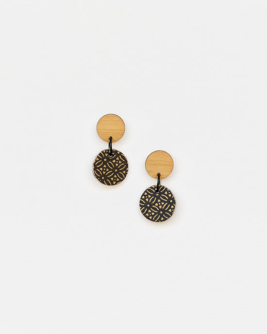Small Disc Earrings