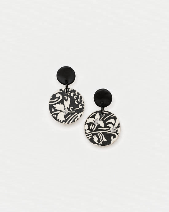 Reversible Medium Disc Earrings