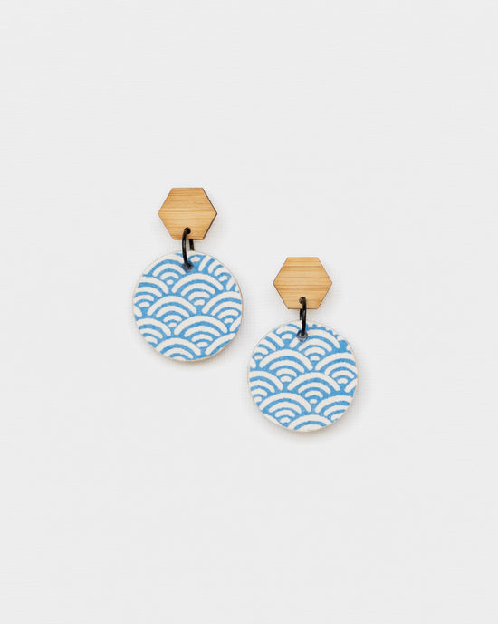 Reversible Medium Disc Earrings