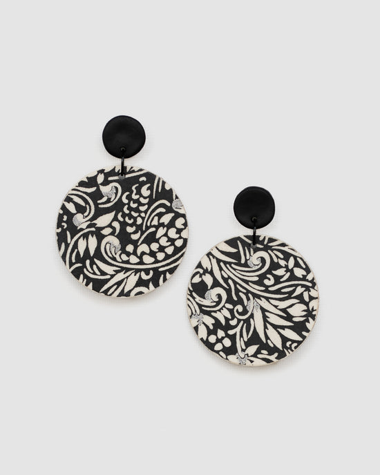 Reversible Large Disc Earrings