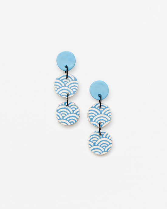 Double Disc Earrings