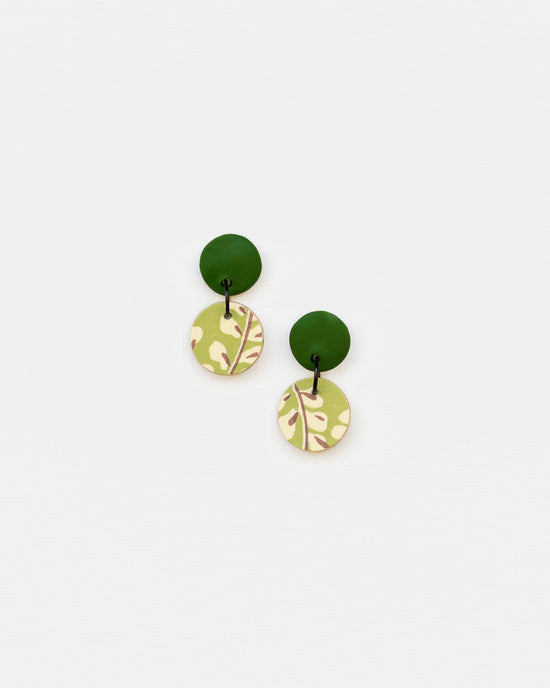 Small Disc Earrings