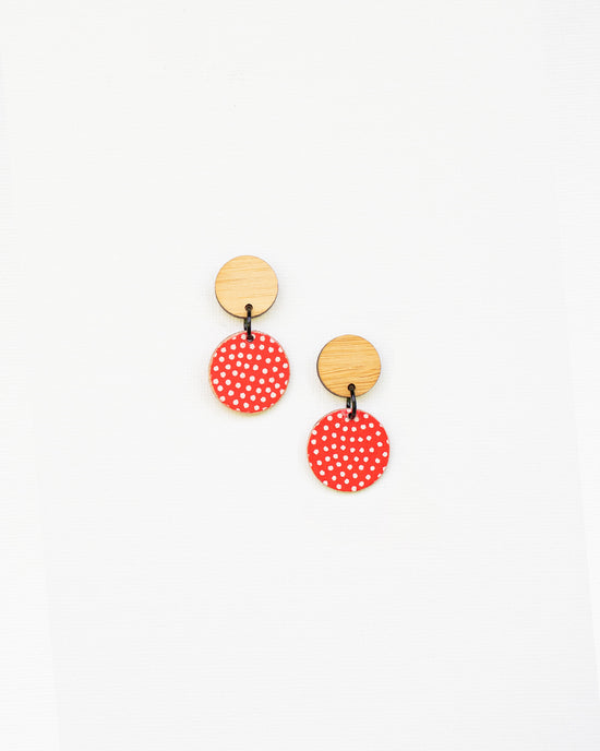 Small Disc Earrings