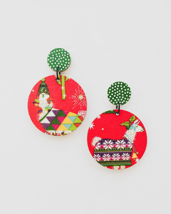 Reversible Large Disc Earrings