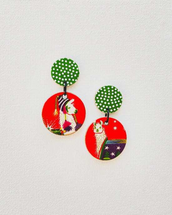Reversible Medium Disc Earrings