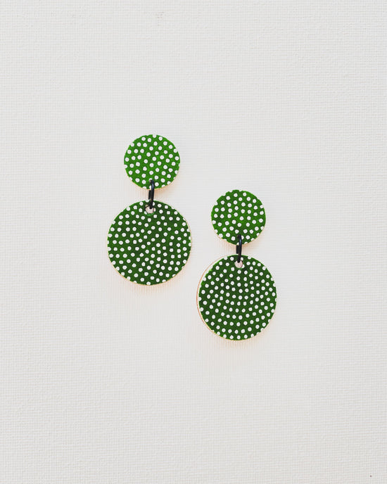 Reversible Medium Disc Earrings