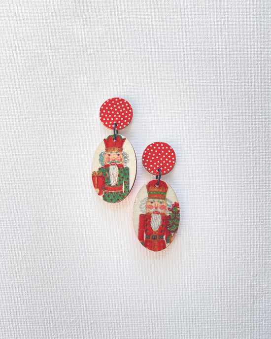Reversible Medium Oval Earrings
