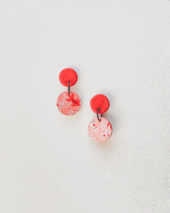 Small Disc Earrings