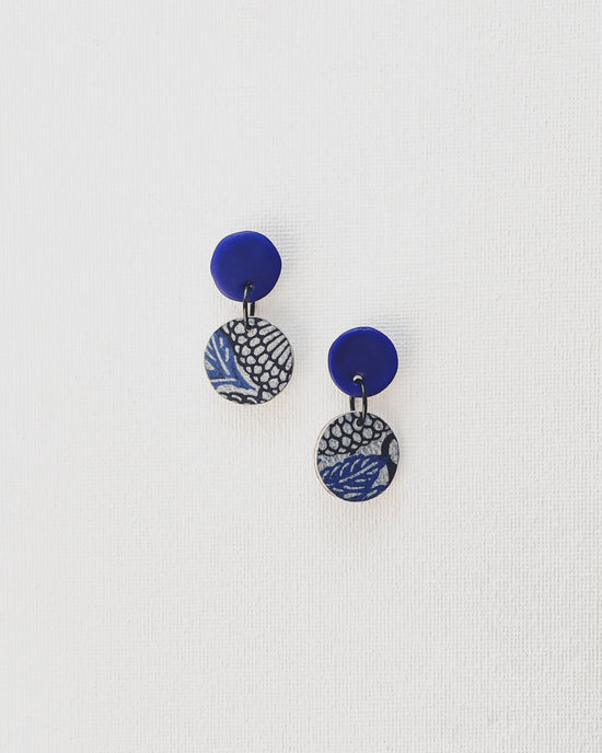 Small Disc Earrings