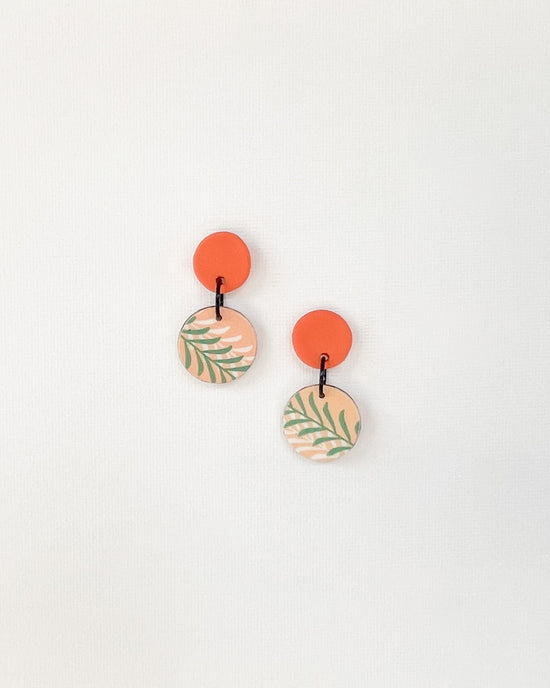 Small Disc Earrings