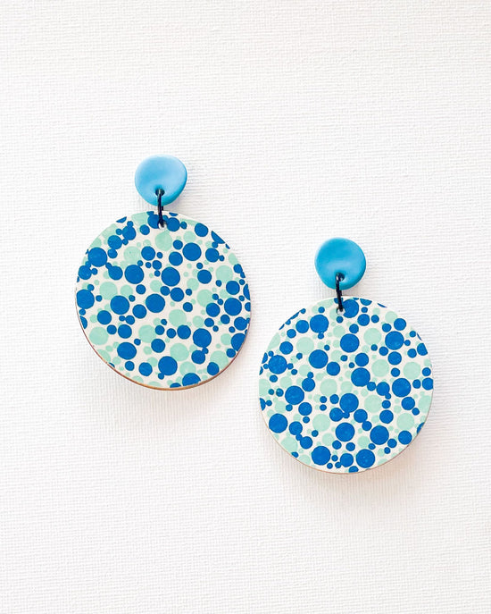 Reversible Large Disc Earrings