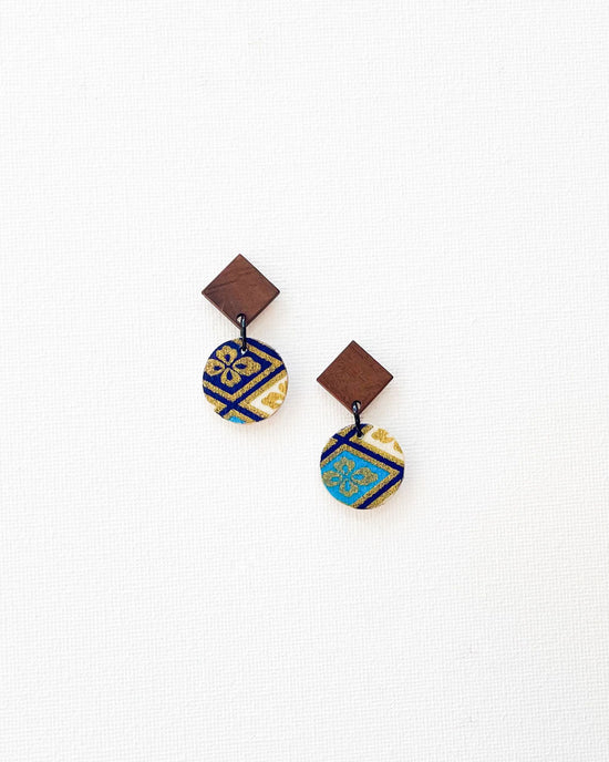 Small Disc Earrings