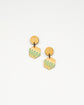 Small Hexagon Earrings