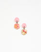 Small Hexagon Earrings