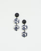 Double Hexagon Earrings