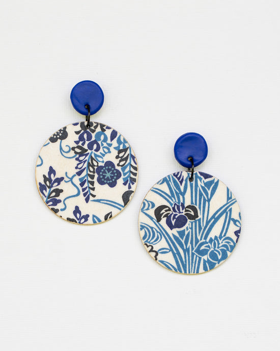 Reversible Large Disc Earrings