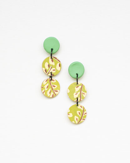 Double Disc Earrings