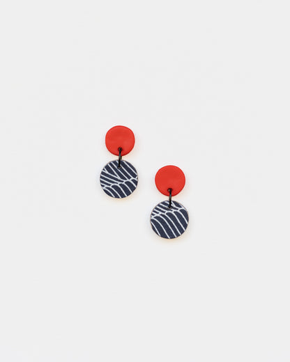 Small Disc Earrings