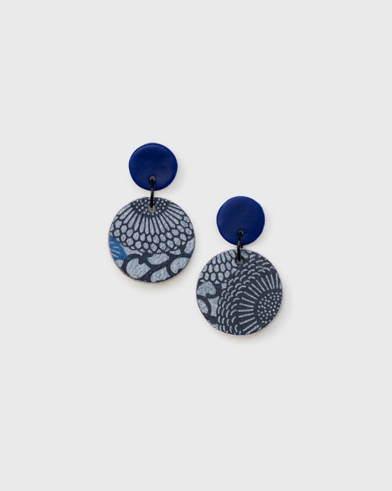 Reversible Medium Disc Earrings