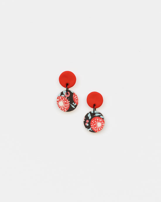 Small Disc Earrings